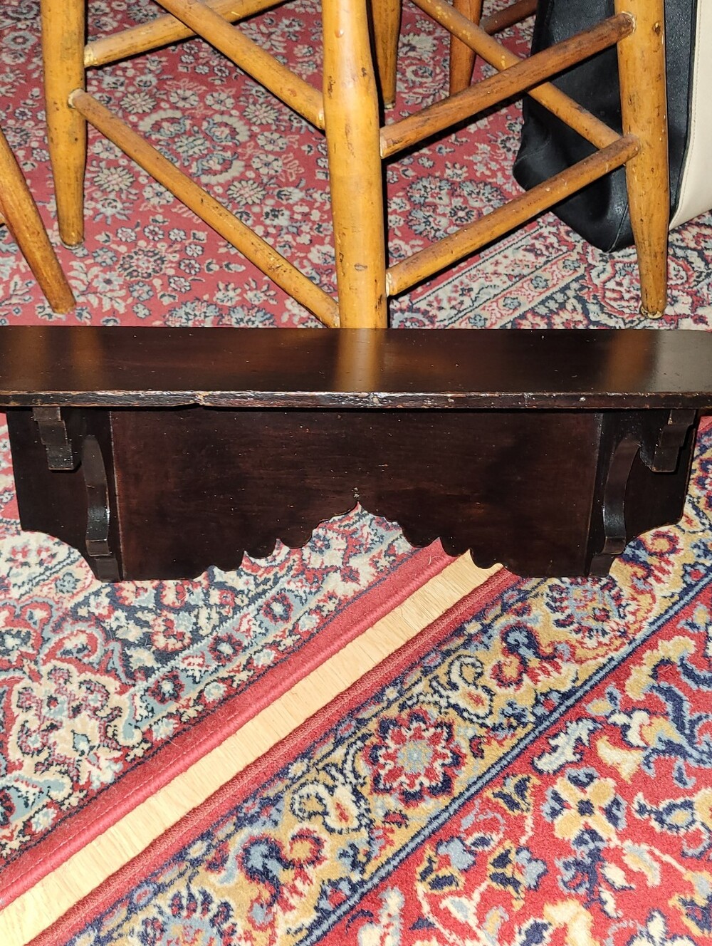 Vintage Wooden Wall Shelf